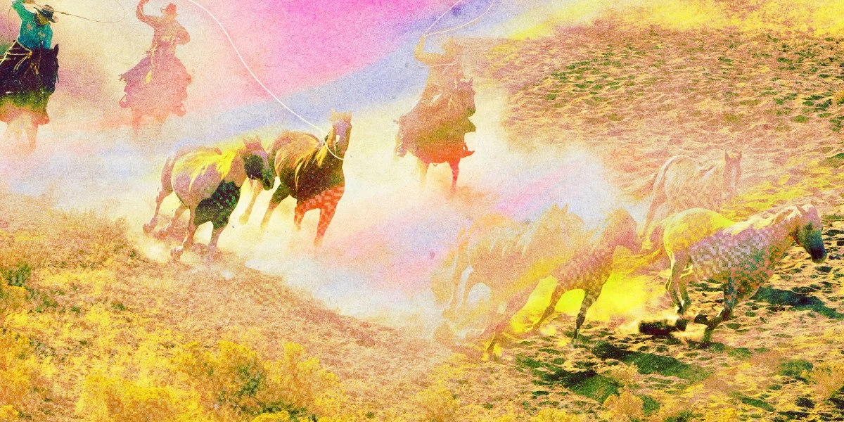 Abstract visualization of a complex multi-agent network represented by glowing interconnected nodes and digital data streams, dark mode aesthetic with vibrant blue accent lighting, geometric HUD interface elements showing abstract flow char