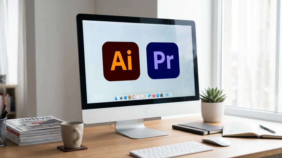 Adobe Firefly no Premiere e Illustrator: Automação para reduzir o trabalho manual