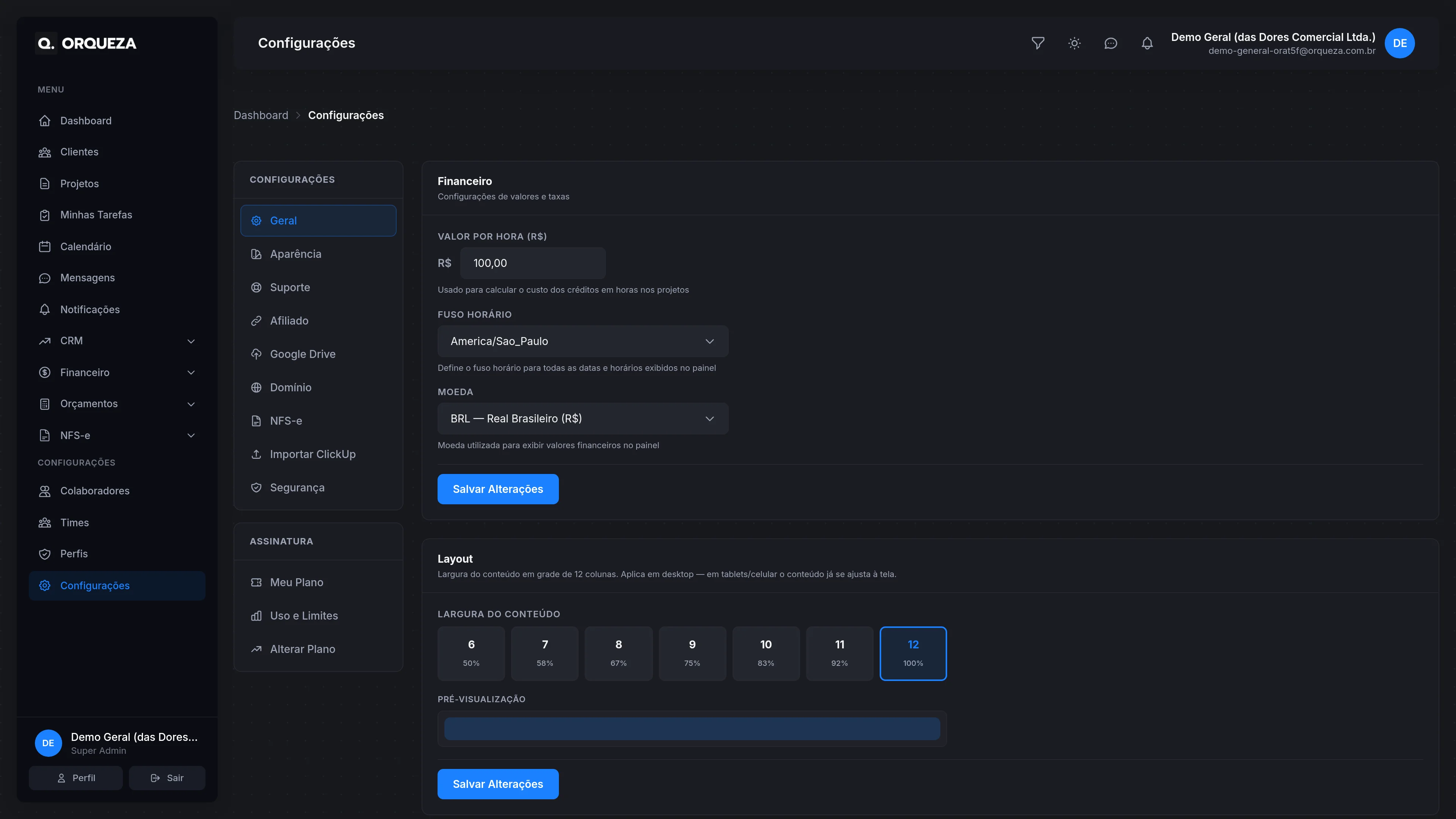 Domínio personalizado no Orqueza: painel white label com URL do cliente em 7 passos
